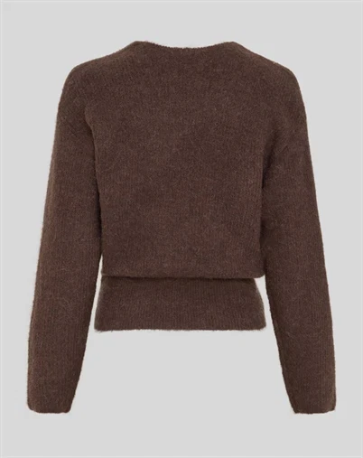 MSCH Copenhagen - MSCHBondie Hope V Pullover - Hot Fudge 